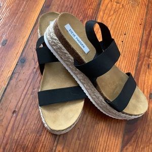 Steve Madden | Kimmie Black Sandals